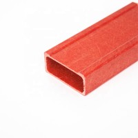 High strength hot selling fiberglass FRP Rectangular hollow section  tube pipe