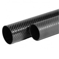 Dongguan Sanchuang Custom  Winding process  Carbon Fiber Tube with 3K Surface