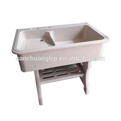 Bulk Molding Compound (BMC) Yard Balcony Synthetic Stone Faux Marble Wash Basin