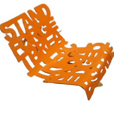 Fancy frp letter high back lounge waiting seat chair for sale