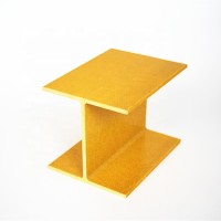 Hight strength light weight aging resistant flame retardant FIBERGLASS FRP I-beam for supporting