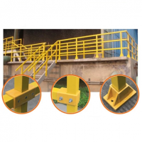 High Strength Fibre Reinforced Plastic FRP Handrail